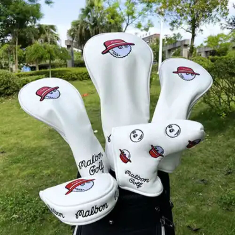Malbon Golf Club Head Cover Driver Wood Hybrid Putter